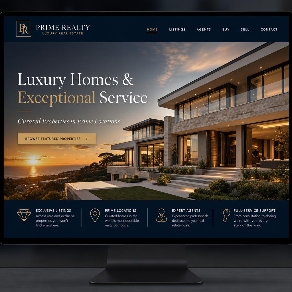 Prime Realty concept design
